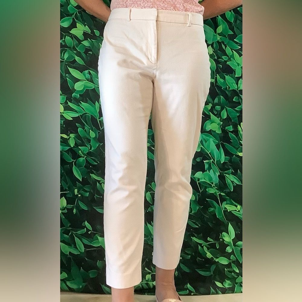 🩷 White House Black Market Pink Ankle Pants – Size 8 - Picture 5 of 8